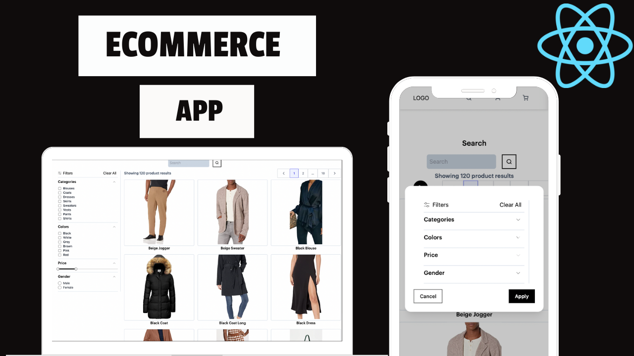 E-commerce Application screenshot 1
